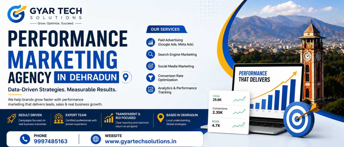 perfotmance marketing agency in dehradun
