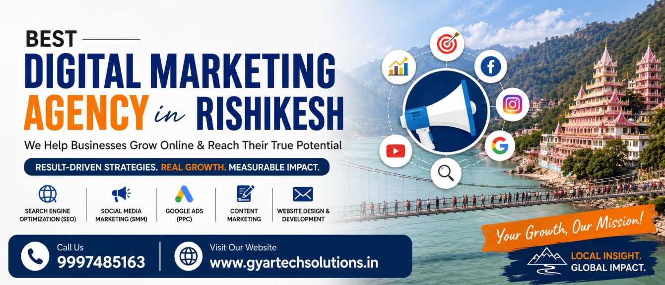 Best Digital Marketing Agency in Rishikesh