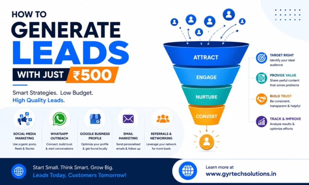 How to Generate Leads - lead generation
