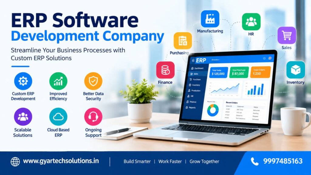 ERP Software Development Company in Dehradun